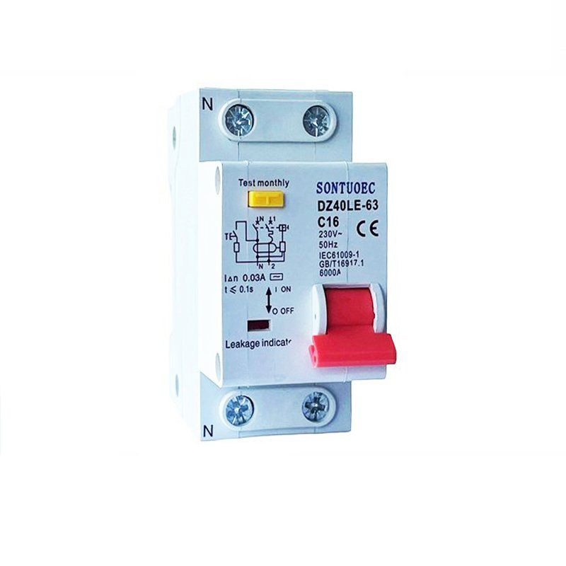 2p + n iwọn Circuit Circuit pẹlu aabo to bori