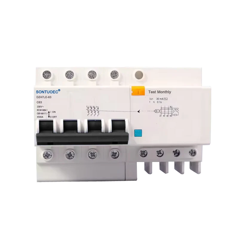 4p rcbo ac tẹ